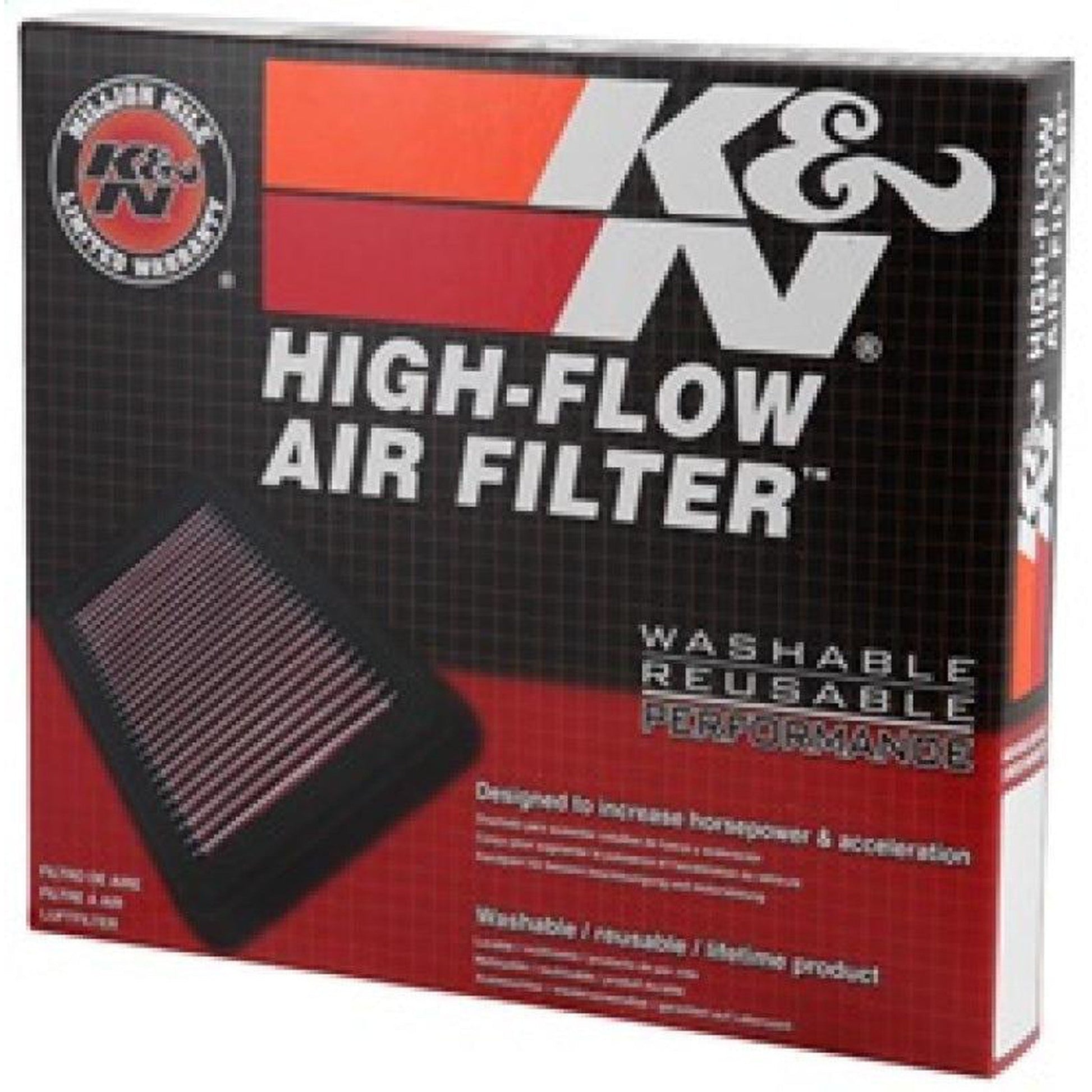 K&N Factory Airbox Drop-In Air Filters Subaru BRZ 2017-2024 / Toyota FT-86 2017-2025