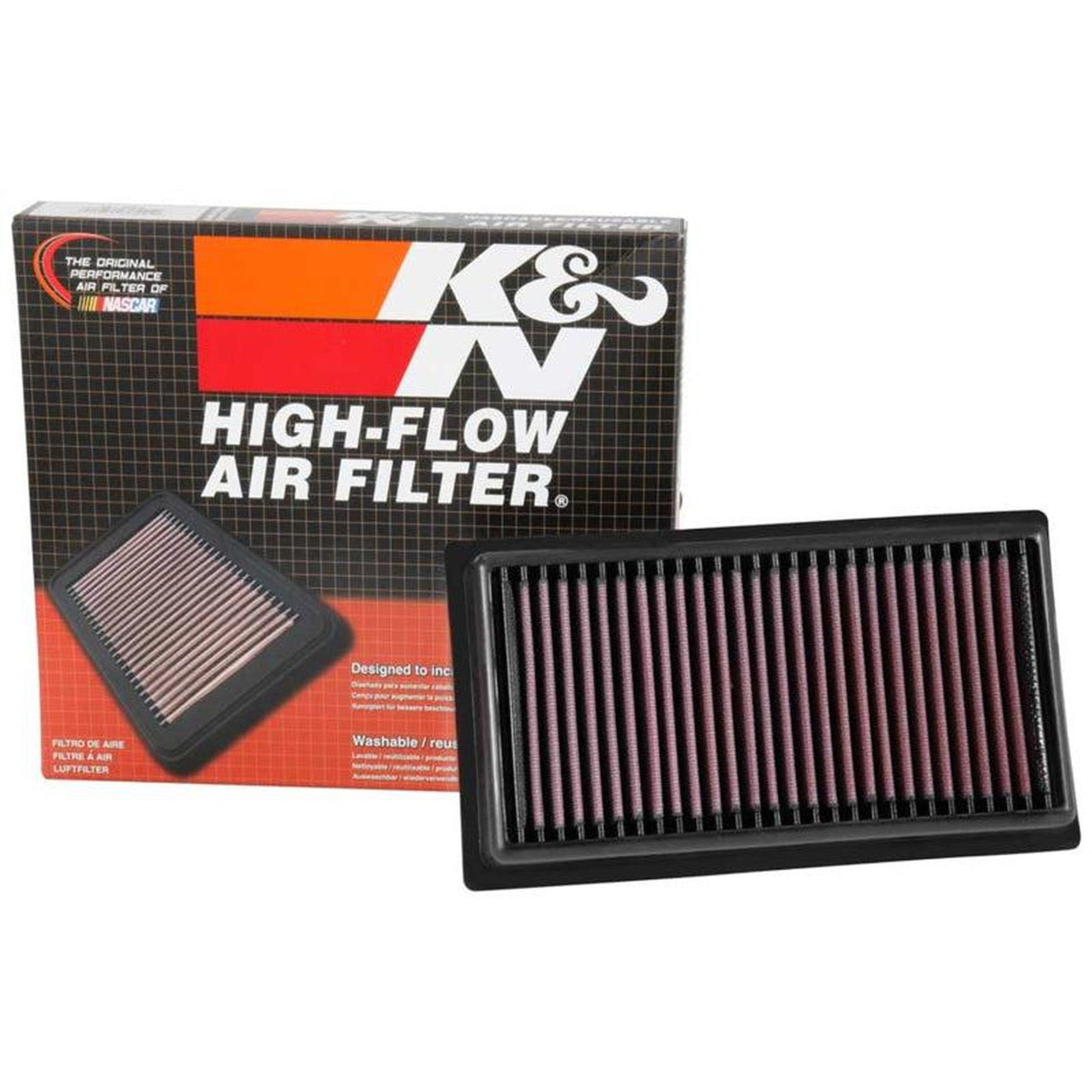 K&N Factory Airbox Drop-In Air Filters Subaru BRZ 2017-2024 / Toyota FT-86 2017-2025