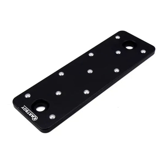 Kartboy Subaru Dead Pedal Black Anodized | KB-100-PEDL-BLK