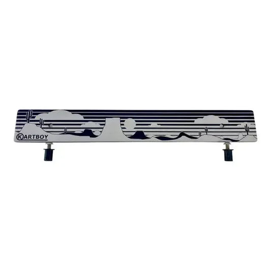 Kartboy Subaru License Plate Delete Black Desert | KB-055-PL-BLK-DES