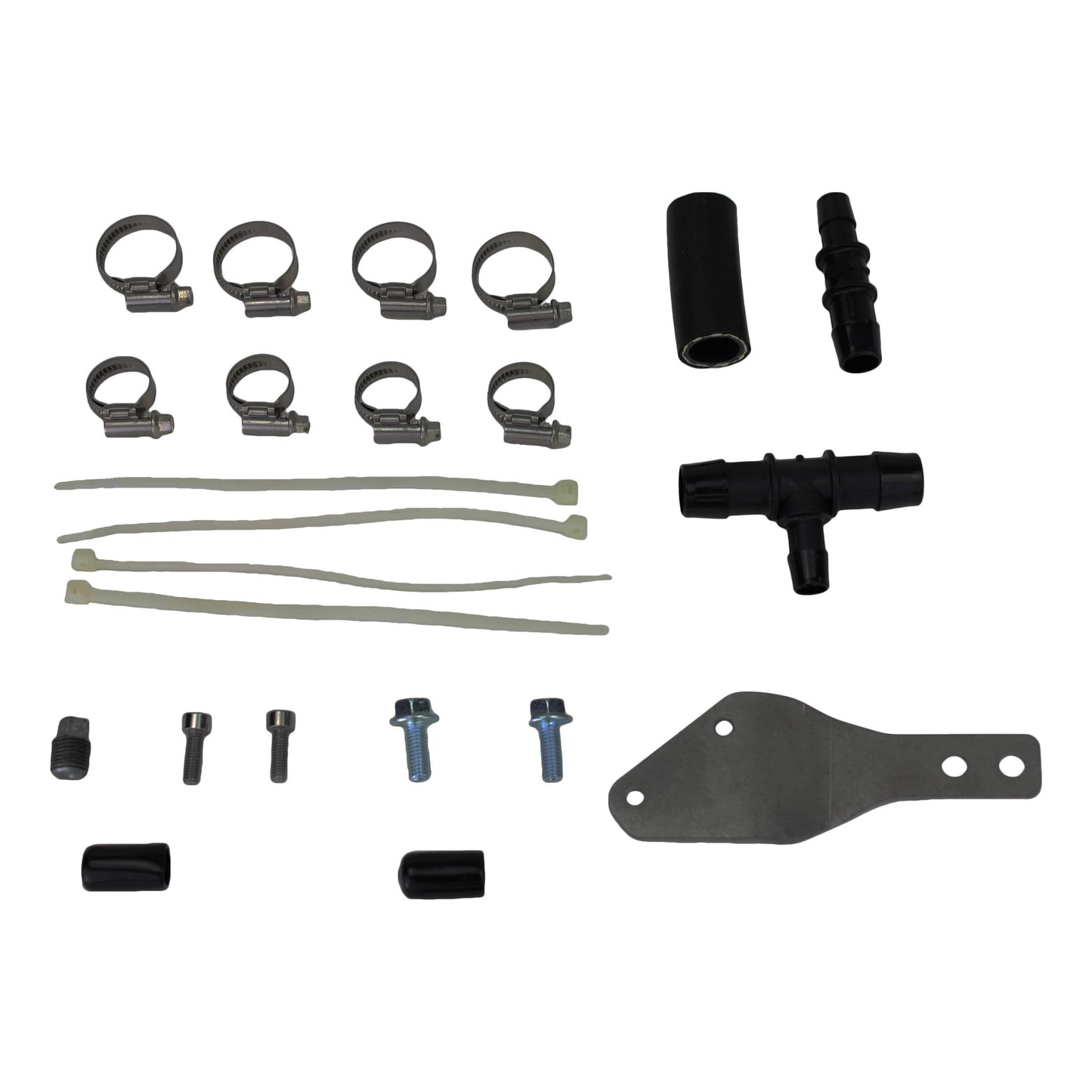 Killer B Air / Oil Separator w/ Plumbing Subaru WRX 2008-2014 / STI 2008-2021 | GR-MV3S-C