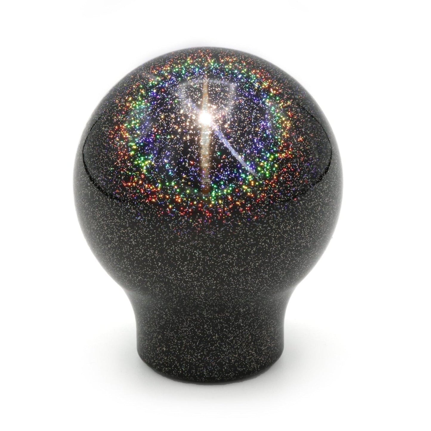 Billetworkz Automatic Shifter - Rainbow Sparkle - Fits Subaru CVT: WRX (15–21), Crosstrek (13–23), Forester (14–18), Impreza (12–23), Legacy/Outback (10–14)