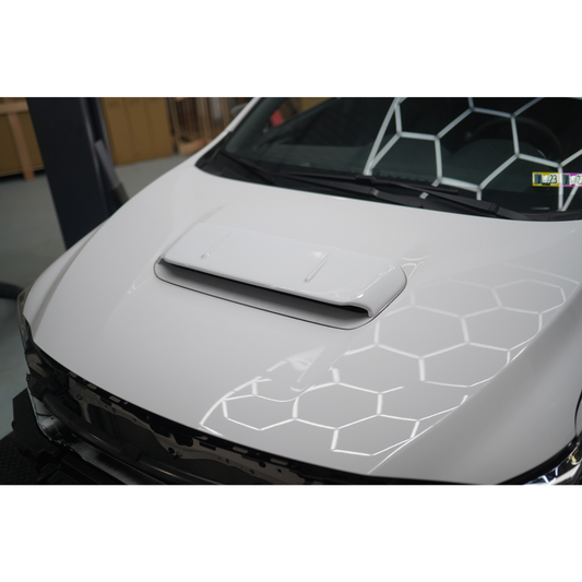 JDMuscle 22-25 WRX Hood Scoop Cover V1 - Paint Matched / Gloss Black