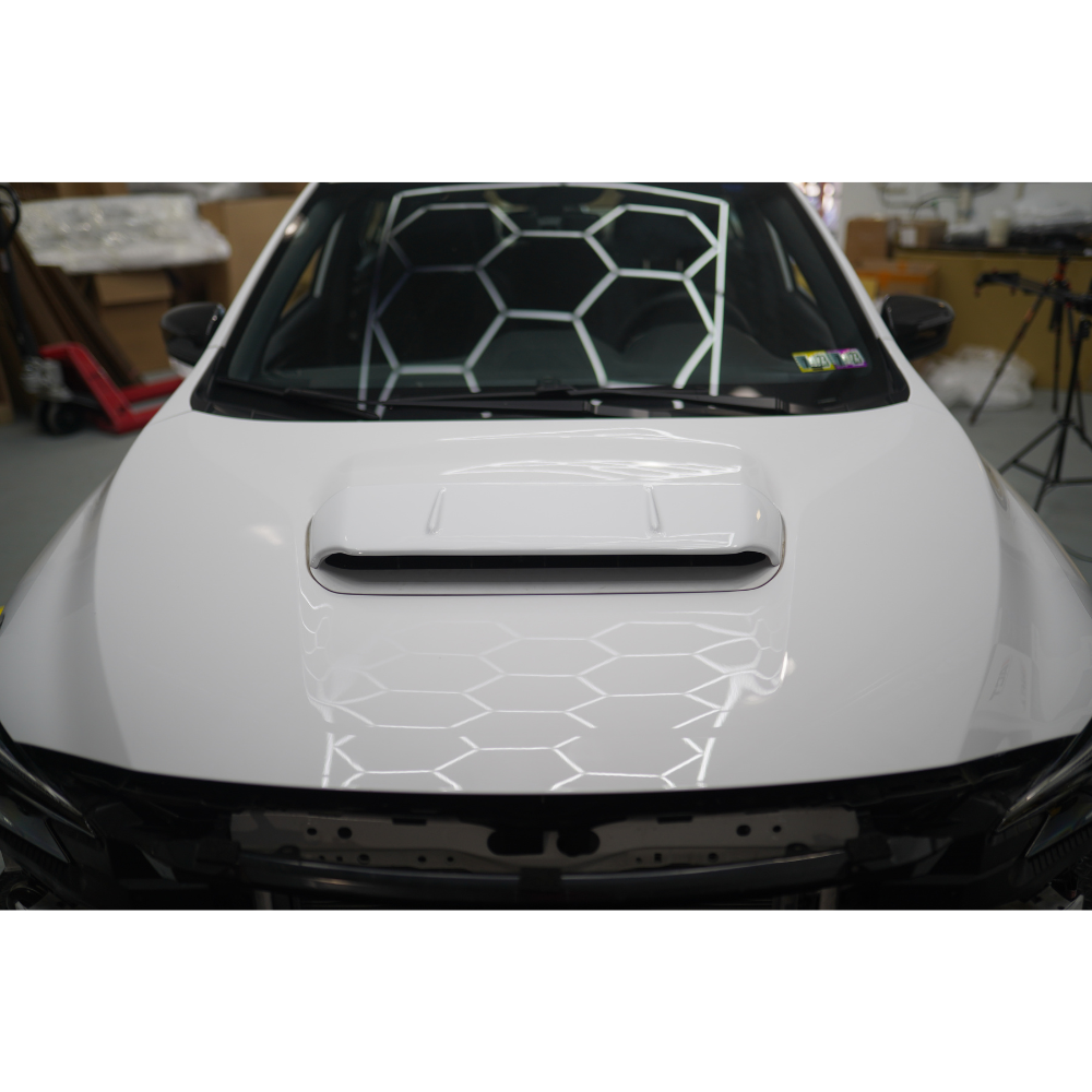 JDMuscle 22-25 WRX Hood Scoop Cover V1 - Paint Matched / Gloss Black