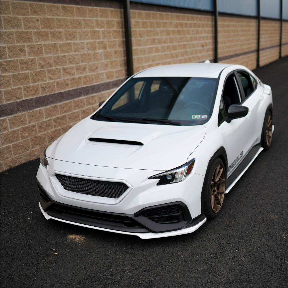 JDMuscle 22-25 WRX Front Bumper Grille V1  | Gloss Black / Paint Matched | CS Style