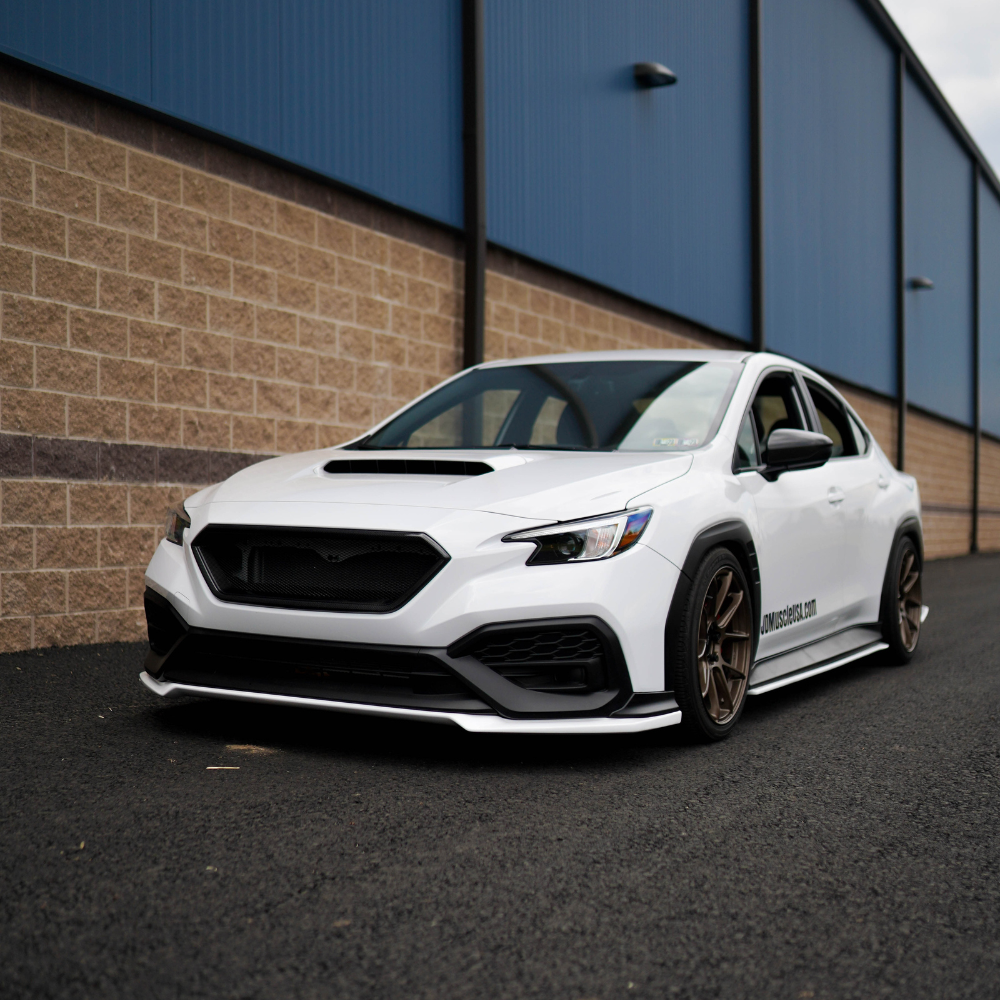 JDMuscle 22-25 WRX Front Bumper Grille V1  | Gloss Black / Paint Matched | CS Style