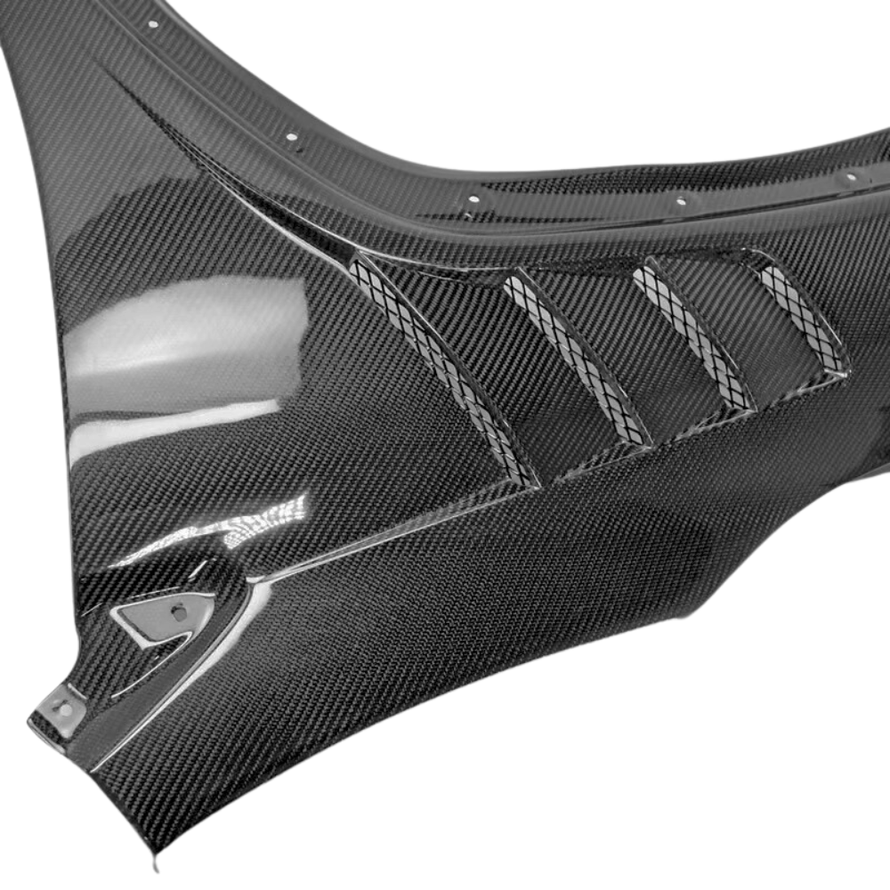 JDMuscle 22-25 WRX Carbon Fiber/FRP Vented Fenders