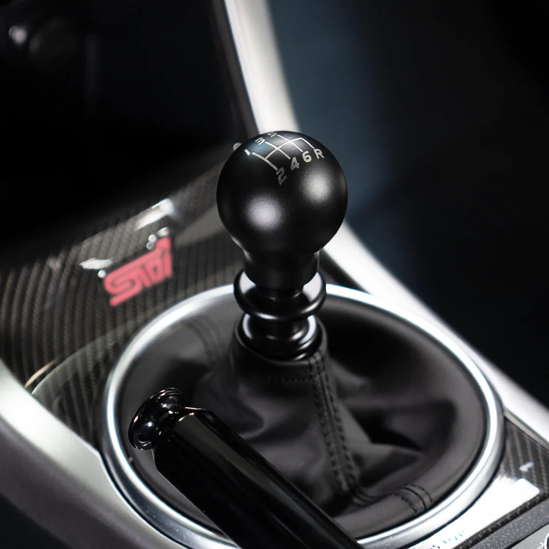 Billetworkz Weighted Shift Knob - 6 Speed Velocity Engraving - Subaru WRX 2015-2025