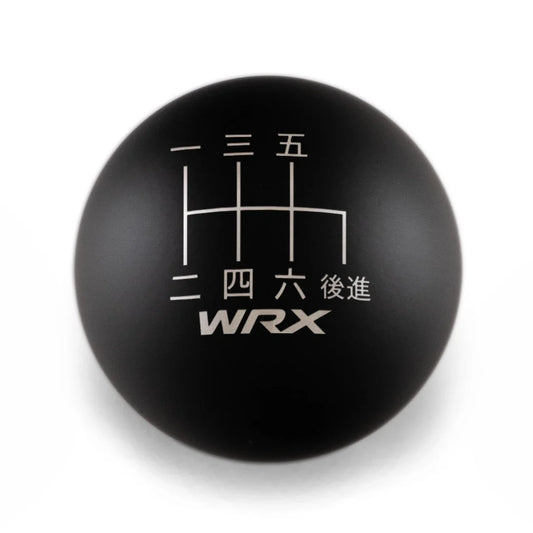 Billetworkz Weighted Shift Knob - 6 Speed WRX Japanese Engraving - Subaru WRX 2015-2025