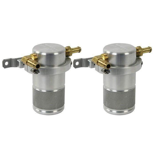 Moroso Air Oil Separator Small Body Raw Finish Subaru WRX 2008-2014