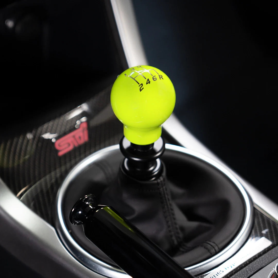Billetworkz Weighted Shift Knob - 6 Speed Velocity Engraving - Subaru WRX 2015-2025