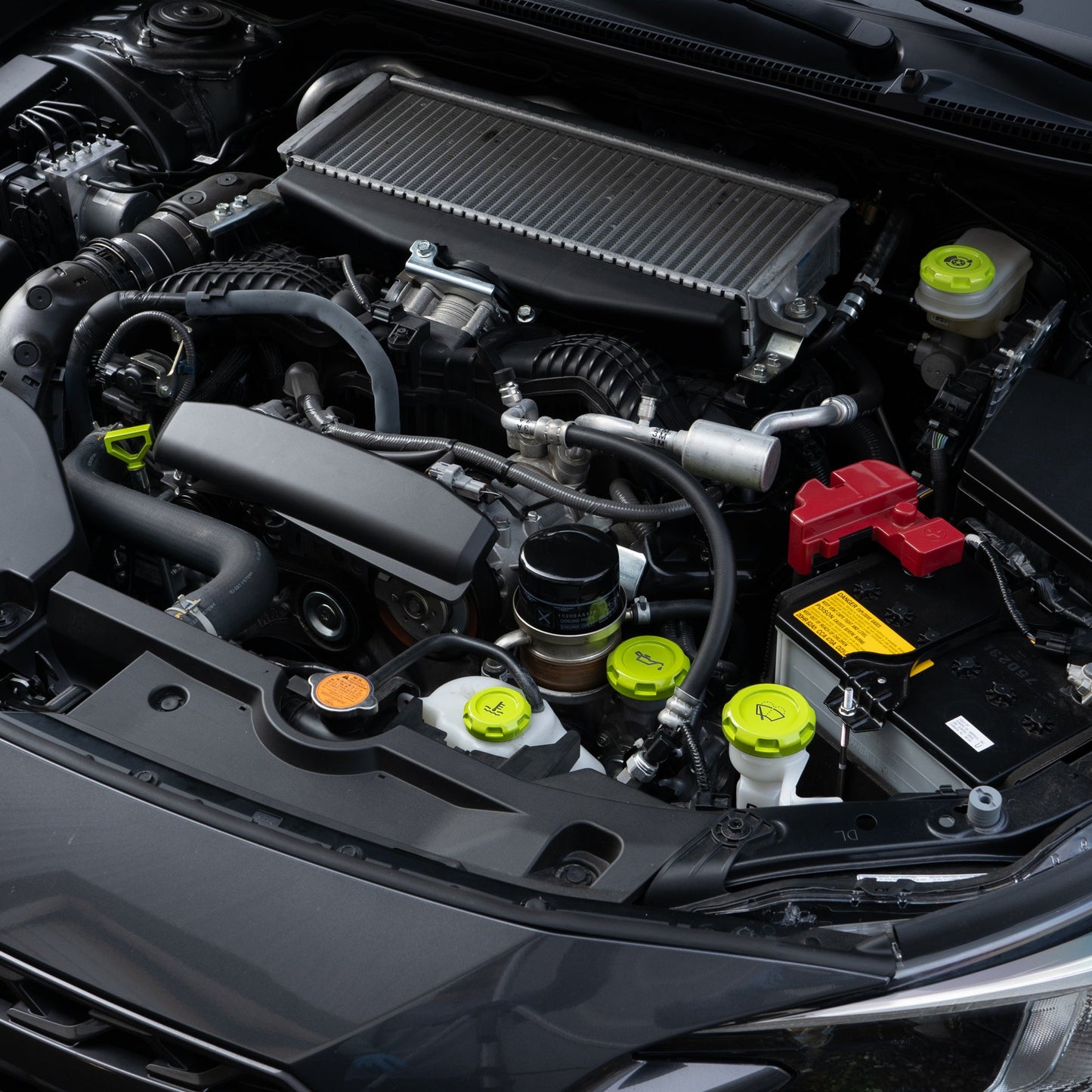Billetworkz Engine Bay Caps - Subaru Forester 2014+