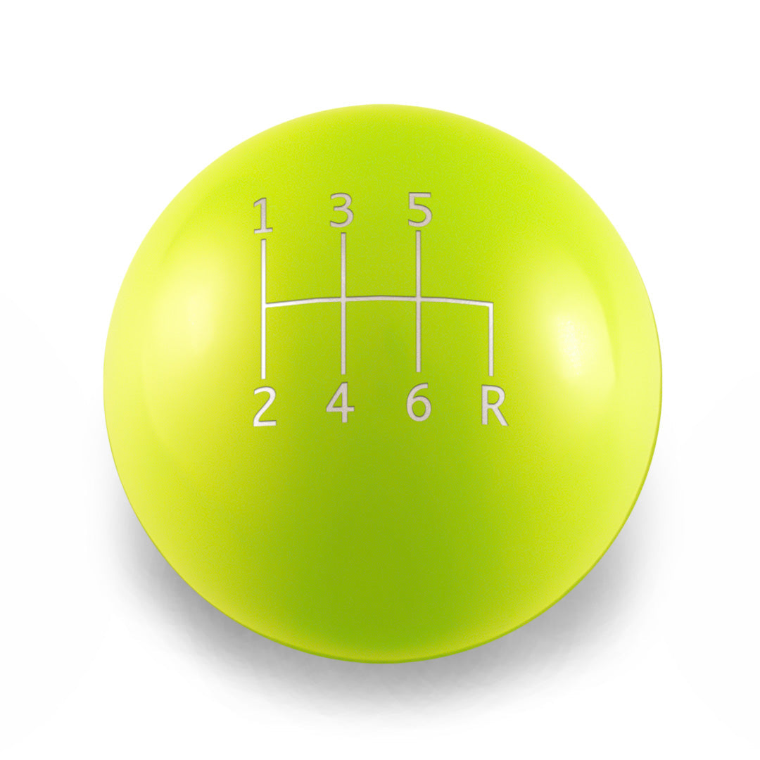 Billetworkz Weighted Shift Knob - 6-Speed Standard Engraving for Subaru