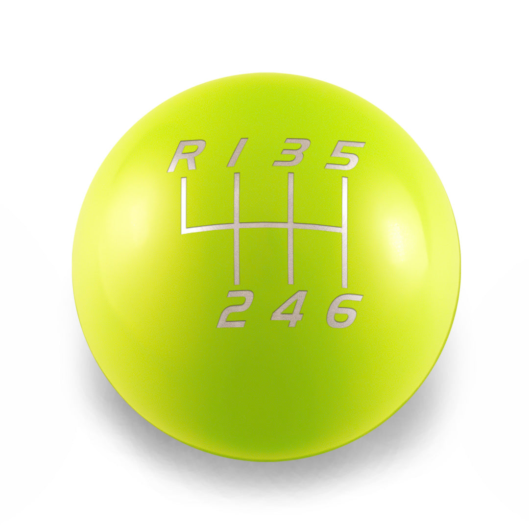 Billetworkz Weighted Shift Knob - 6 Speed Velocity Engraving - BRZ / FR-S / 86 2013-2021