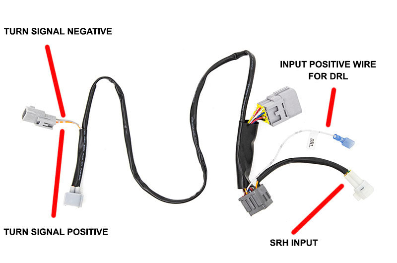 OLM 2015-2017 WRX / STi Headlight Upgrade Harness for 18+ Headlights (Pair)
