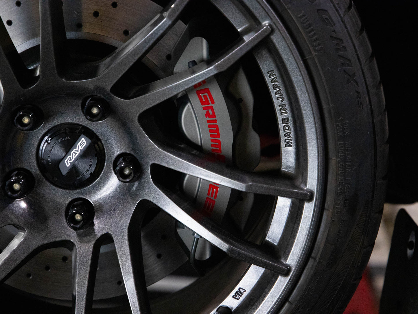 GrimmSpeed 4-Piston Brake Caliper Kit For BRZ/GR86 (326mm Rotor)