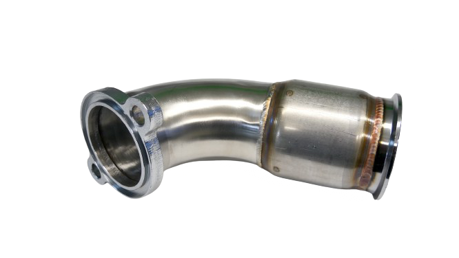 PLM Power Driven Catted Downpipe - Ford Mustang Ecoboost 2015+
