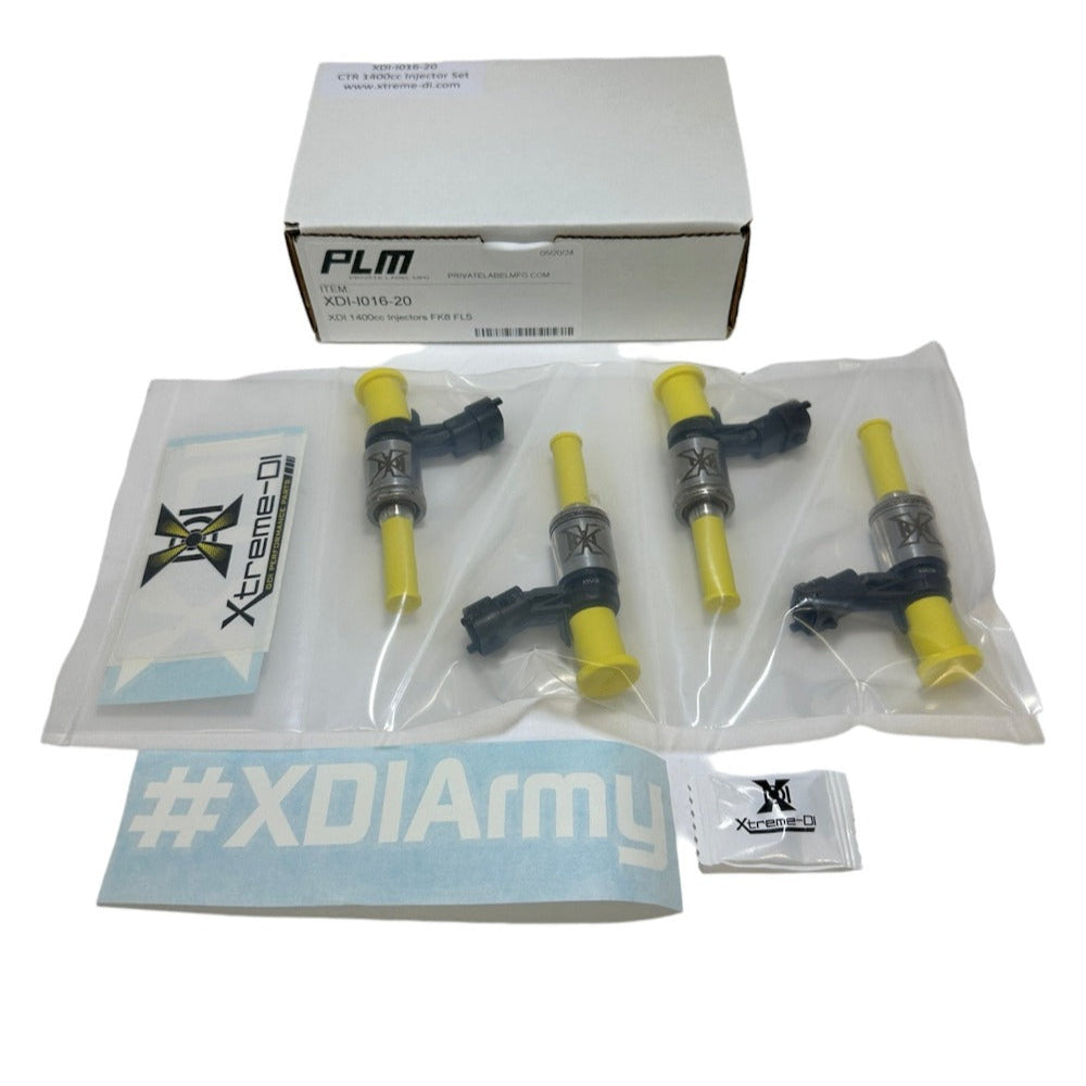 Type R Injectors XDI Fuel Injectors 2000cc - 17-24 Honda Civic Type R FK8 FL5 – AutoSpec ...