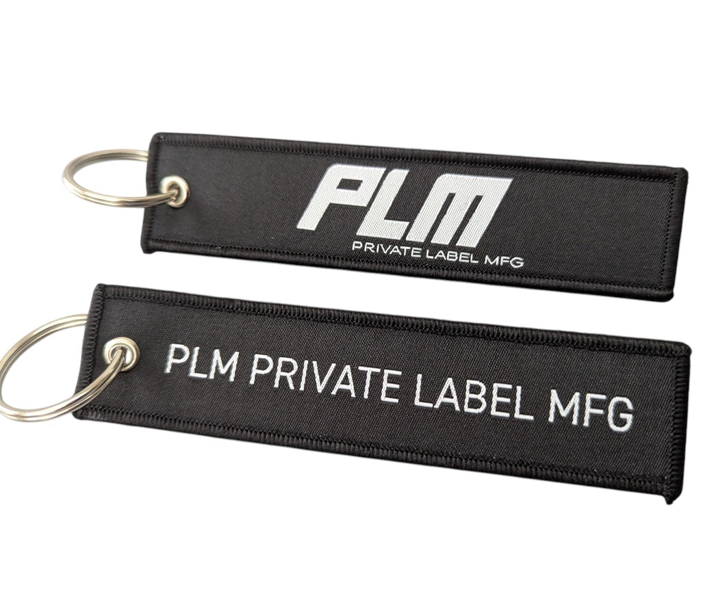 PLM Keychain Jet Tag