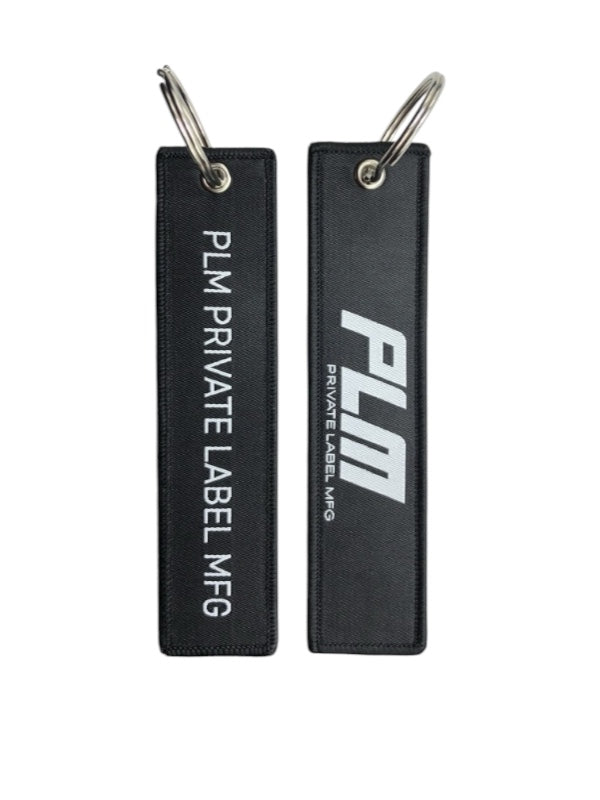 PLM Keychain Jet Tag
