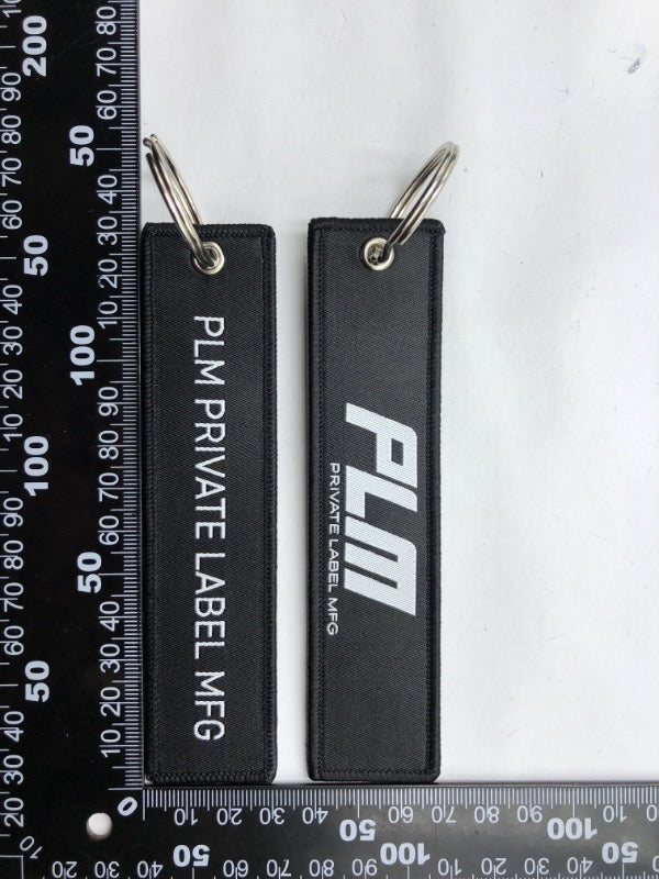 PLM Keychain Jet Tag