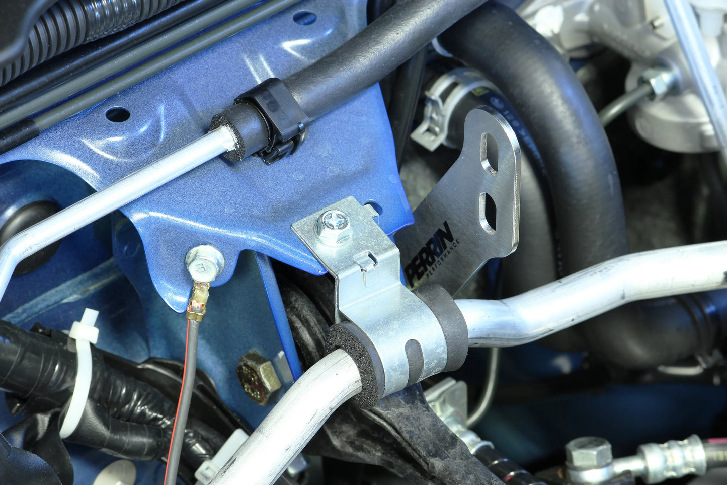 PERRIN Air Oil Separator FMIC Mounting Bracket for 2002-2021 WRX, STI