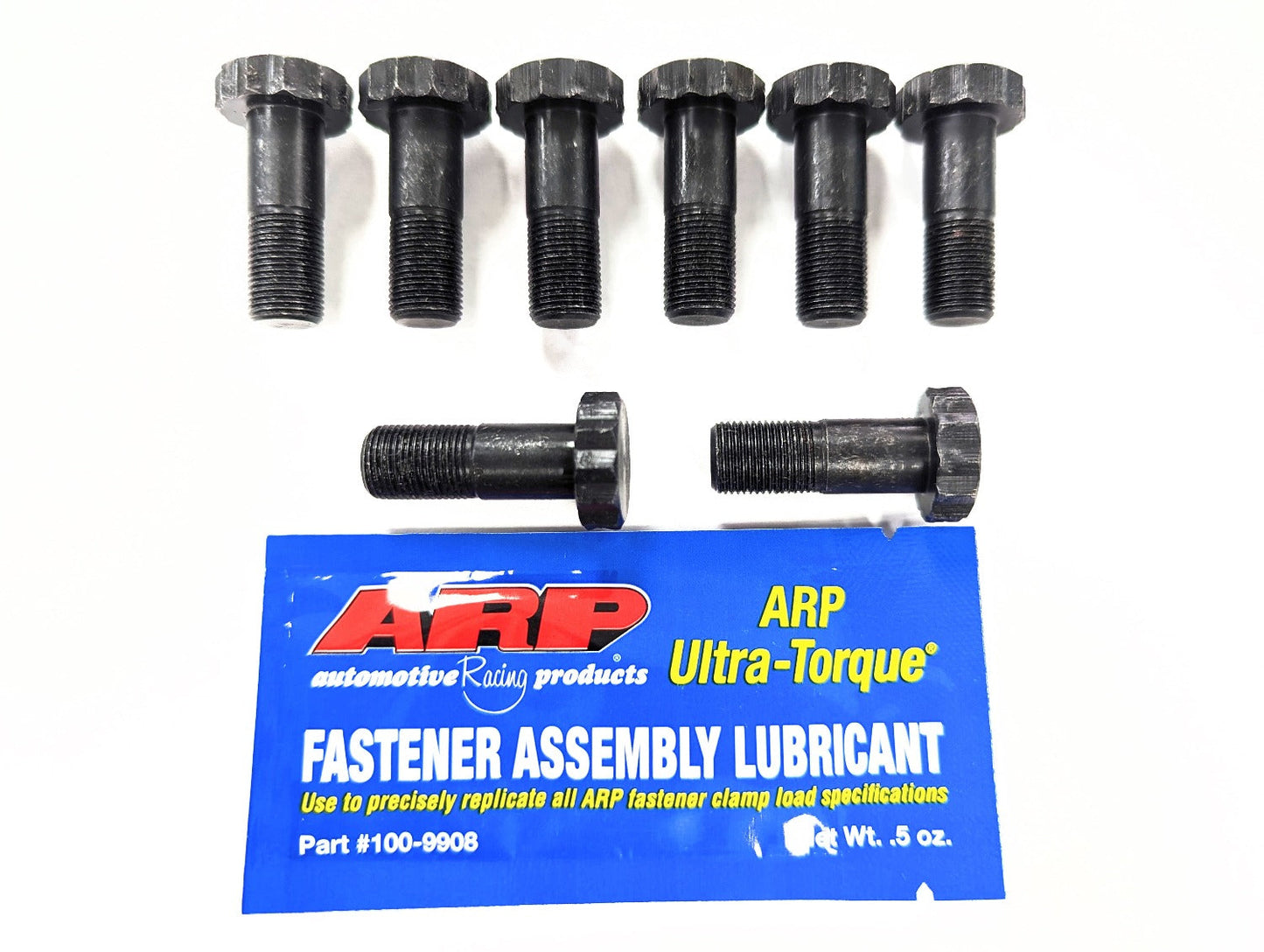 PLM Flywheel Bolt Kit For Honda & Acura H2B Swap with ARP Lubricant  - Set of 8 Bolts