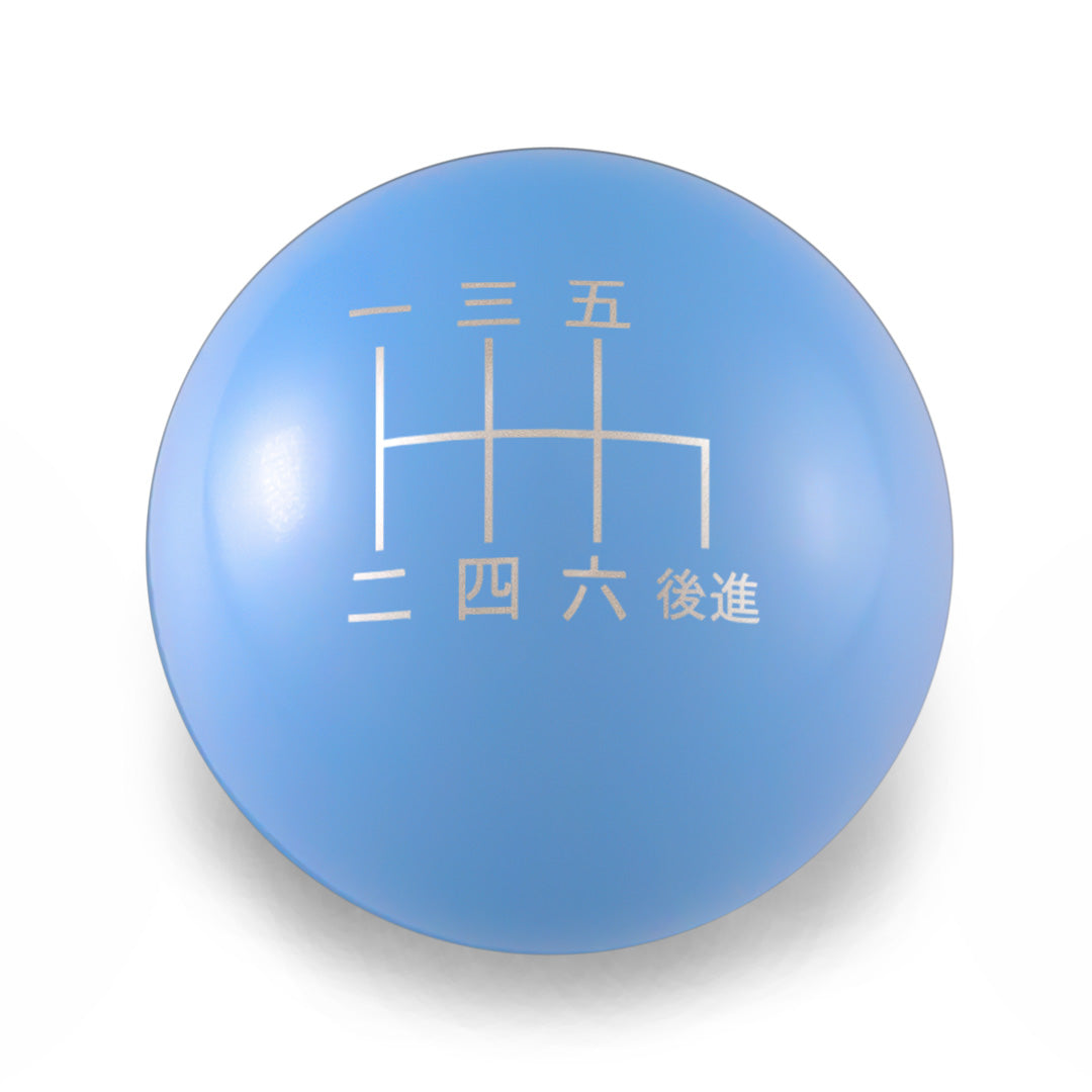Billetworkz Weighted Shift Knob - 6 Speed Japanese Engraving - Subaru WRX 2015-2025