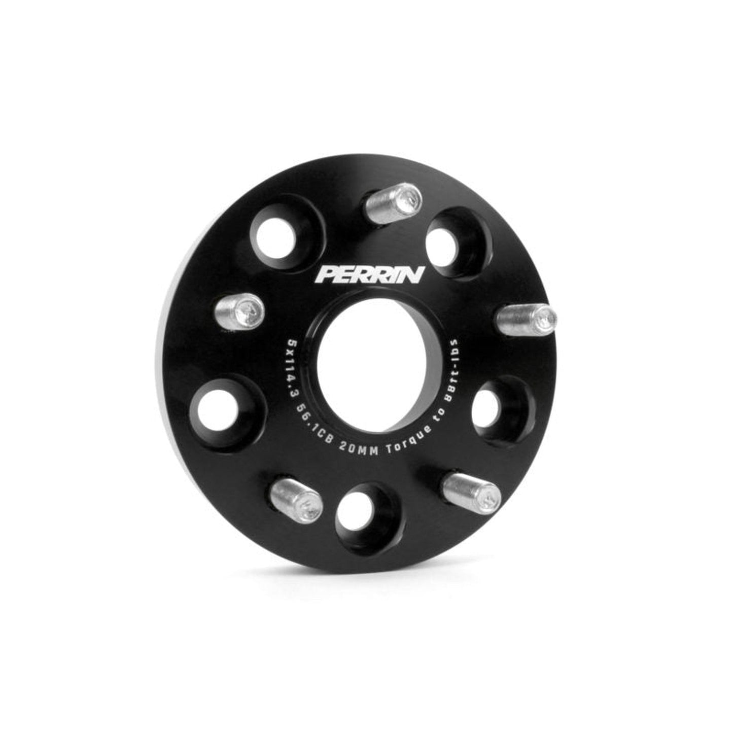 Perrin 20mm Wheel Spacers (One Pair) Subaru STI 2005-2021 / WRX 2015-2025 | PSP-WHL-020BK