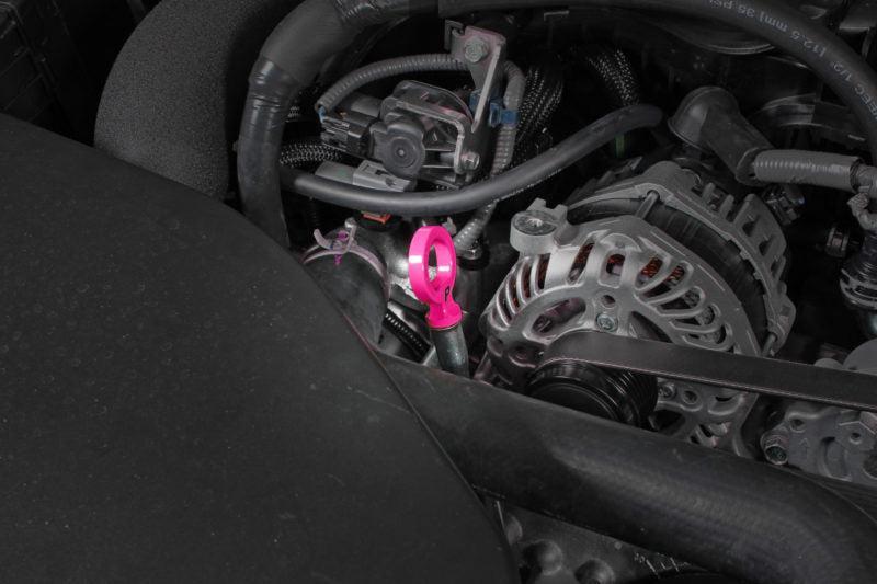 Perrin Loop Dipstick Handle Hyper Pink Subaru WRX 2015-2025 / BRZ / FR-S / 86 2013-2025 | PSP-ENG-721HP