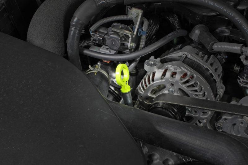 Perrin Loop Dipstick Handle Neon Yellow Subaru WRX 2015-2025 / BRZ / FR-S / 86 2013-2025 | PSP-ENG-721NY