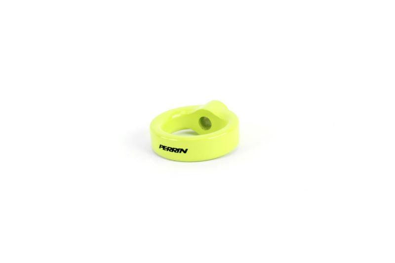 Perrin Tow Hook Upgrade Kit Neon Yellow Subaru WRX 02-25 / STI 04-21 / BRZ 13-25 / GT86 17-25 | ASM-BDY-200NY