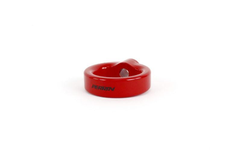 Perrin Tow Hook Upgrade Kit Red Subaru WRX 02-25 / STI 04-21 / BRZ 13-25 / GT86 17-25 | ASM-BDY-200RD