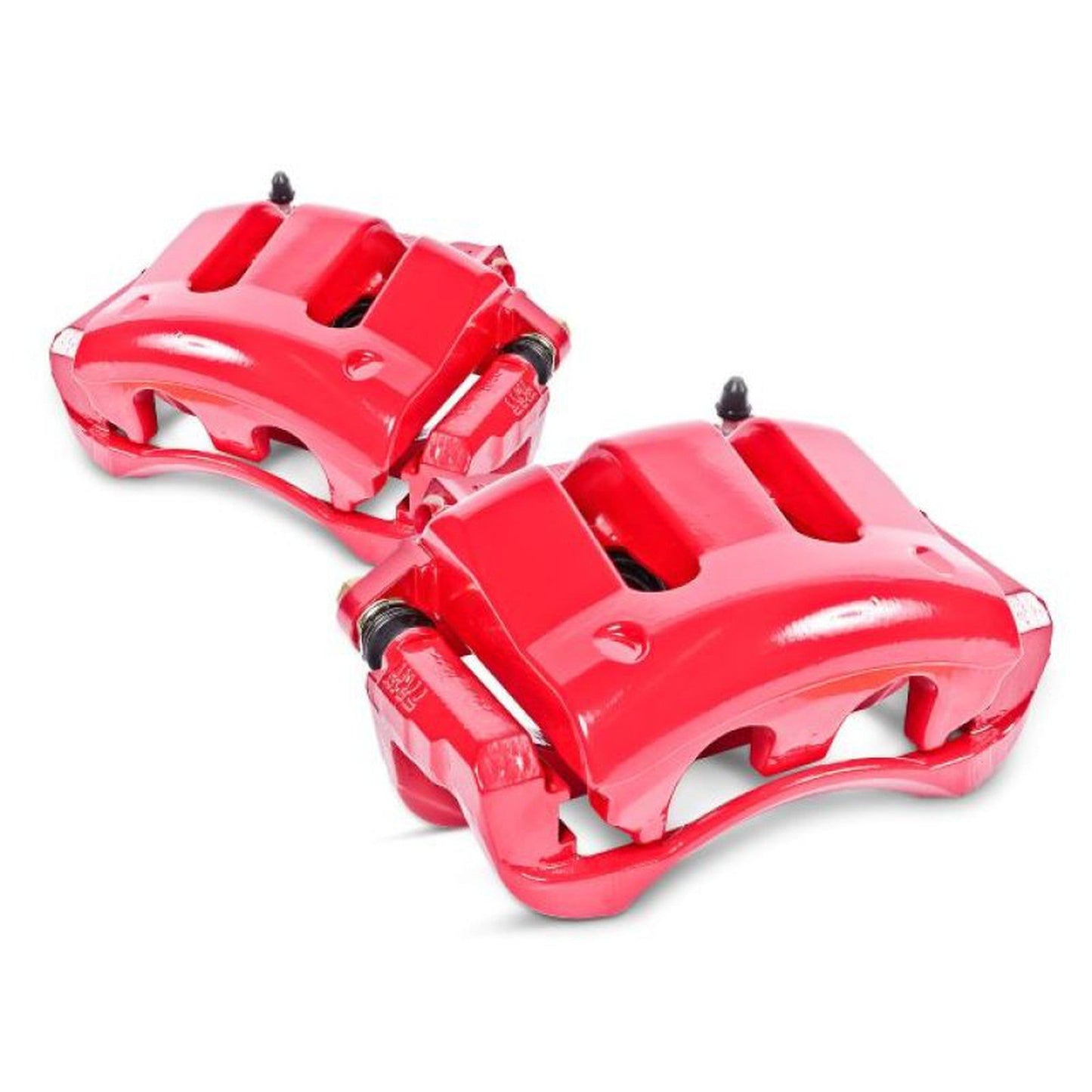 Power Stop 2008-2013 Subaru Forester Impreza WRX Rear Red Calipers w/Brackets Pair | S3424