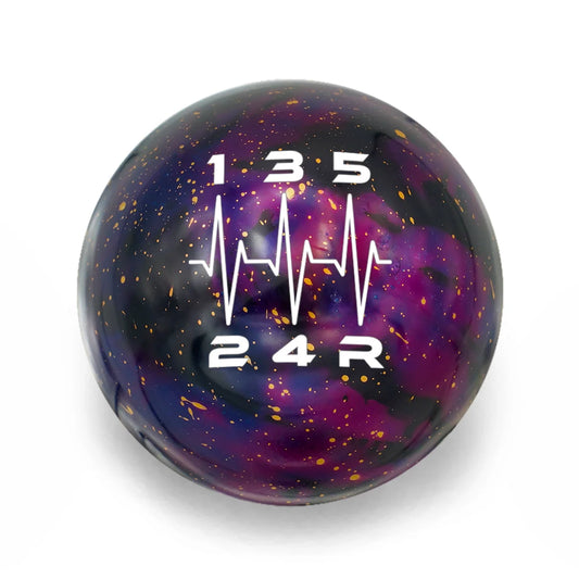 5 Speed Heartbeat Engraving - Cosmic Space - 5 Speed WRX Fitment