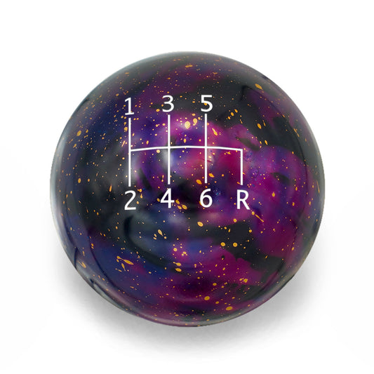 Billetworkz Cosmic Space Shift Knob - 6 Speed Standard Engraving - Subaru STI