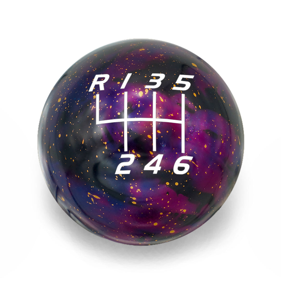 Billetworkz Cosmic Space Shift Knob - 6 Speed Velocity Engraving - BRZ / FR-S / 86 2013-2021