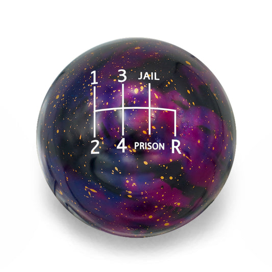 Billetworkz Cosmic Space Shift Knob - 6 Speed Jail-Prison Engraving for Subaru
