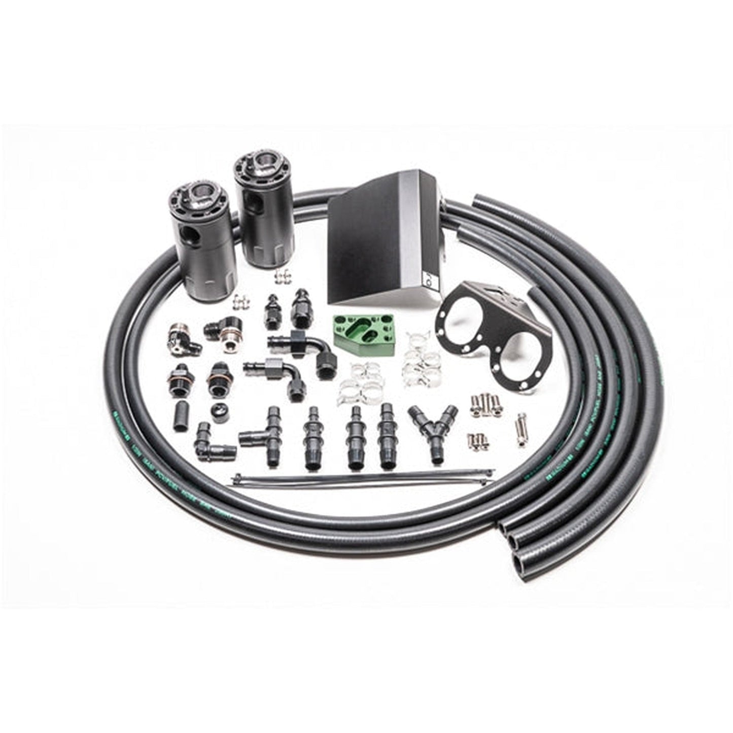 Radium Dual Catch Can Fluid Lock Kit Subaru WRX 2002-2014 / STI 2004-2021 | 20-0608-FL