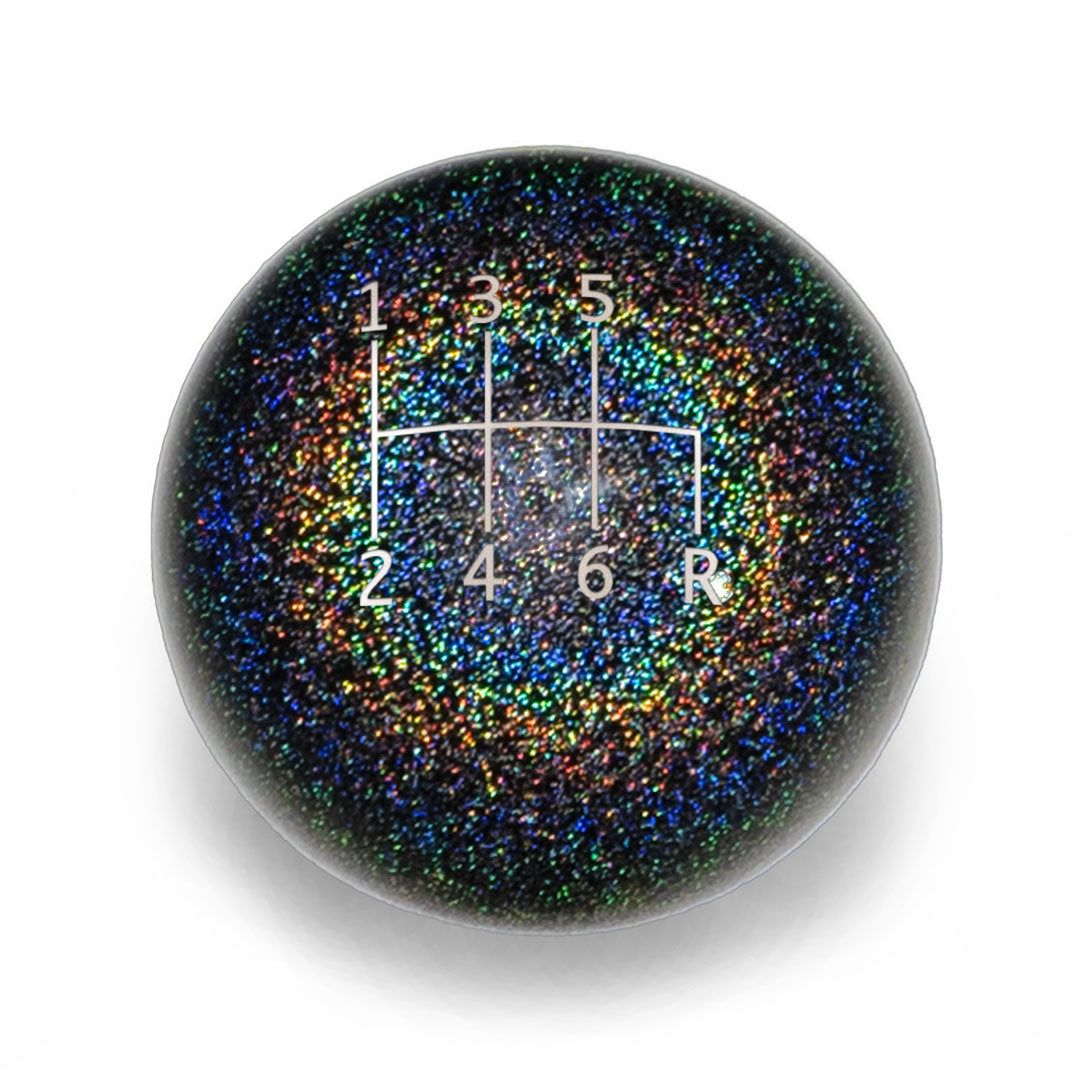 Billetworkz Weighted Shift Knob - 6-Speed Standard Engraving for Subaru