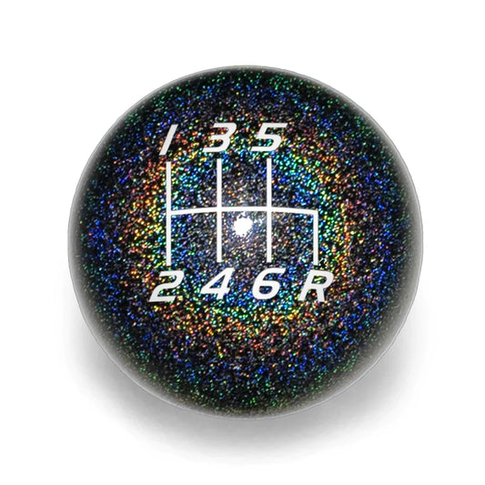 Billetworkz Weighted Shift Knob - 6 Speed Velocity Engraving - Subaru STI
