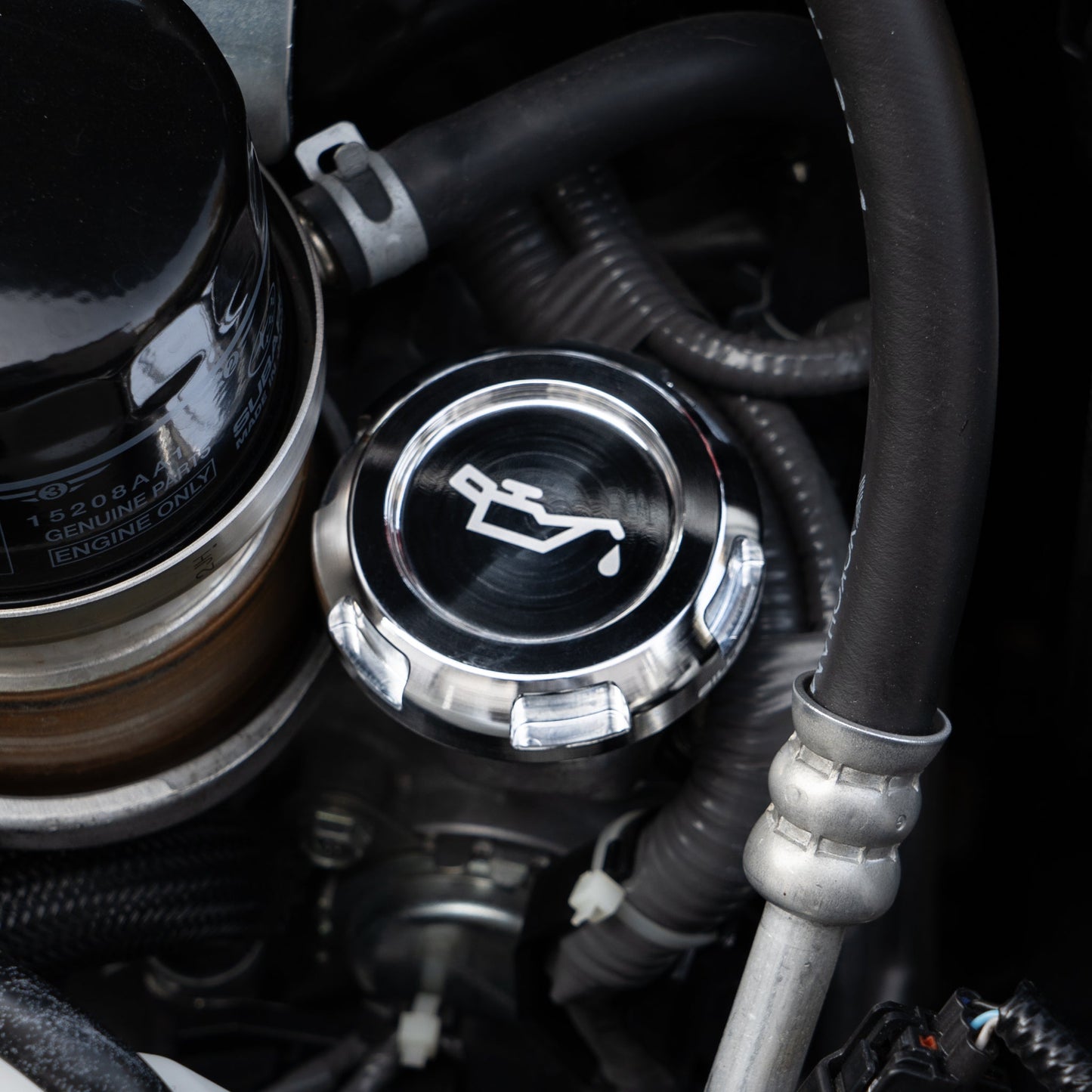 Billetworkz Engine Bay Caps Subaru STI 2015-2021