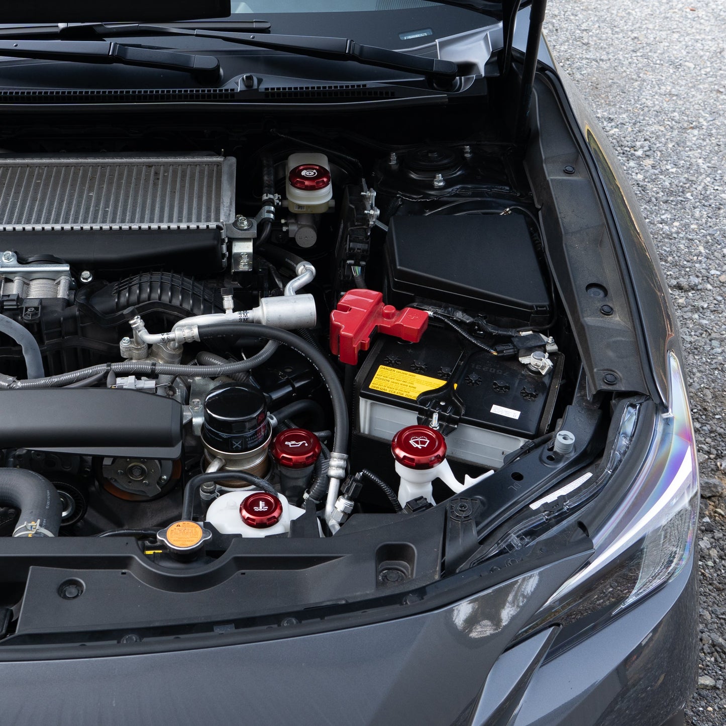 Billetworkz Engine Bay Caps - BRZ/FRS/86 2013-2021 & 2022+