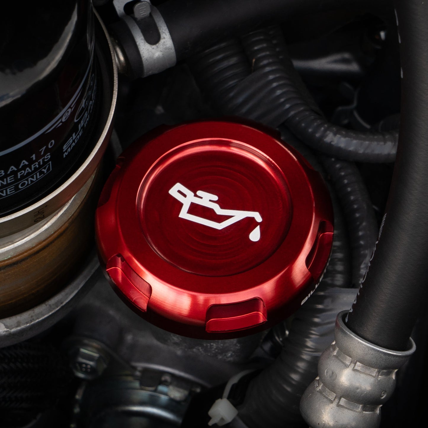 Billetworkz Engine Bay Caps - Subaru Legacy GT 2005-2009