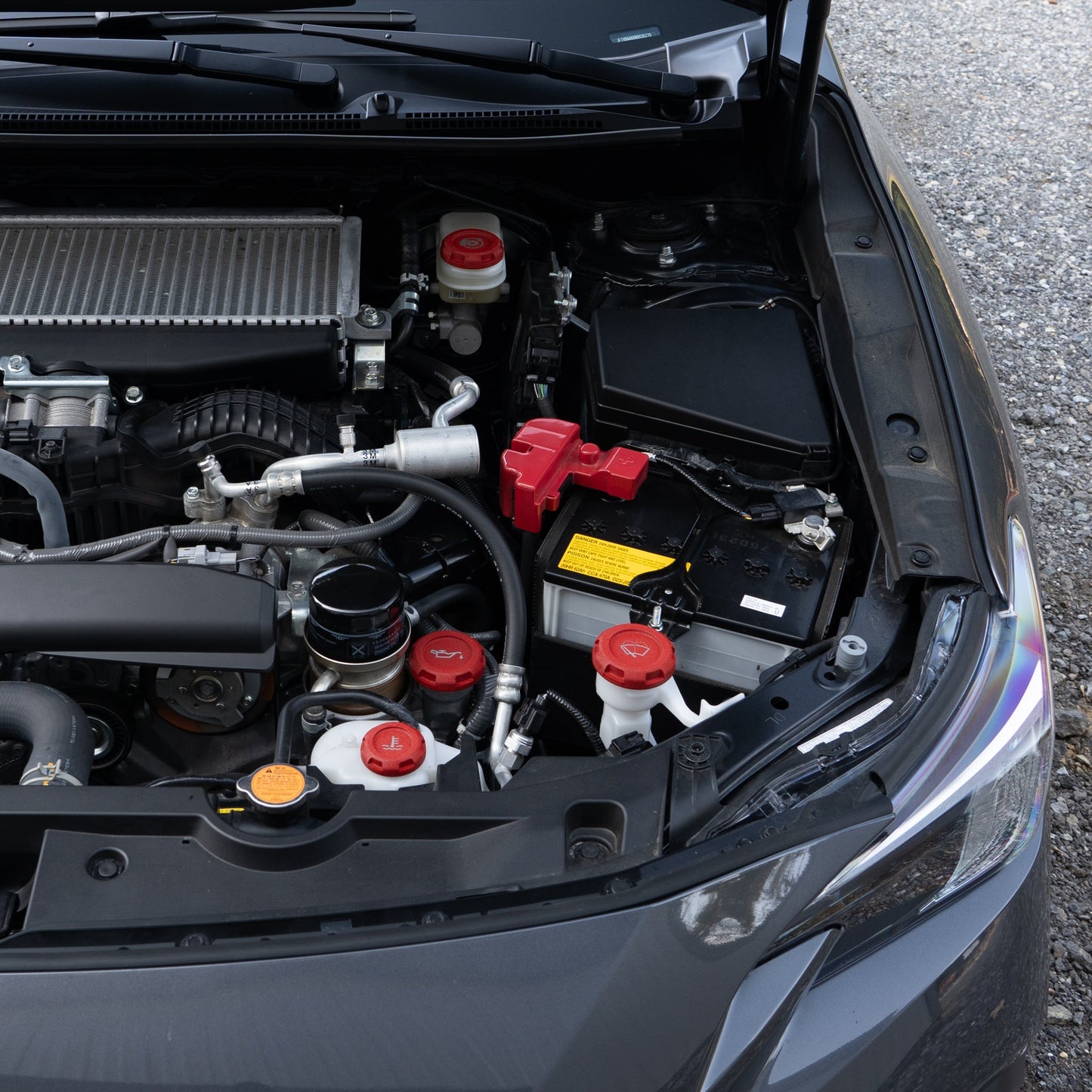 Billetworkz Engine Bay Caps - Subaru Legacy GT 2005-2009