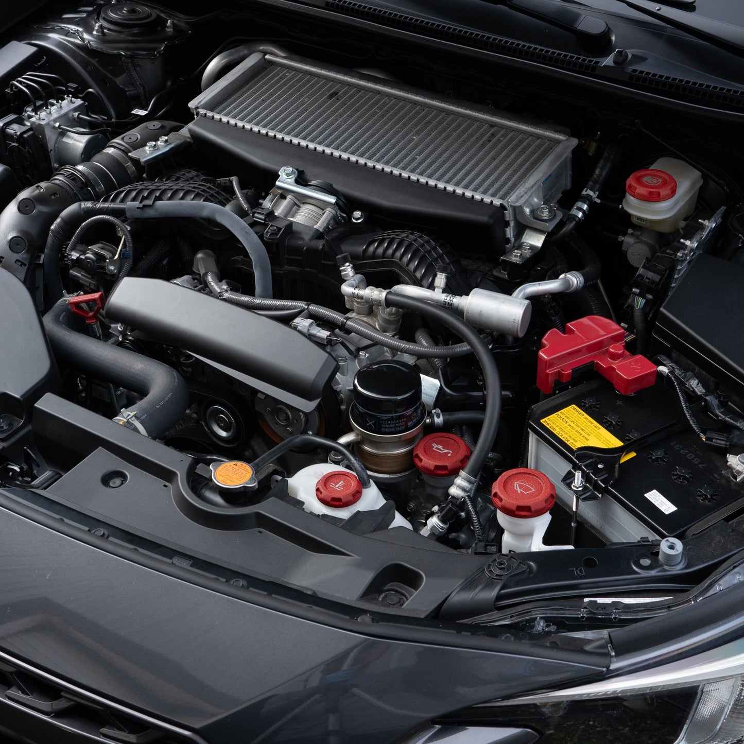 Billetworkz Engine Bay Caps - Subaru Forester XT 2009-2013