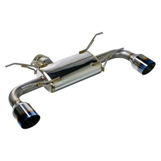 Remark Axleback Exhaust Burnt Single Wall Tips Subaru BRZ / Toyota GR86 2022-2025 | RO-TTZ8-SM