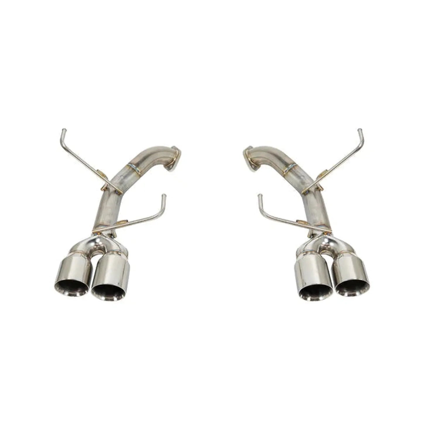 Remark Axleback Exhaust Stainless Double Wall Tips Subaru WRX / STI 2011-2014 Sedan | RO-TSGV-D