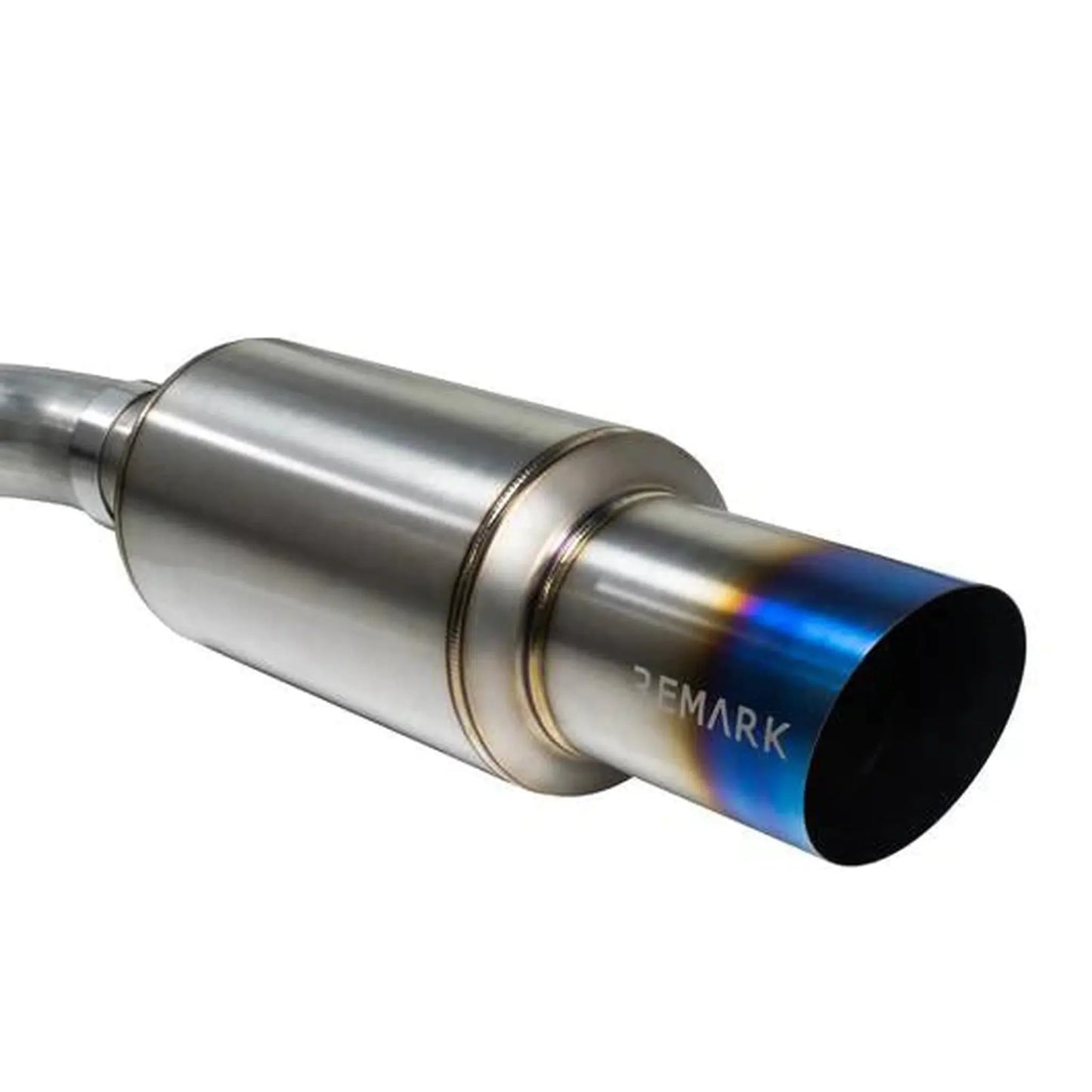 Remark R1-Spec Cat Back Exhaust Titanium Muffler Subaru WRX 2011-2014 / STI 2008-2014 Hatchback | RK-C1076S-02T