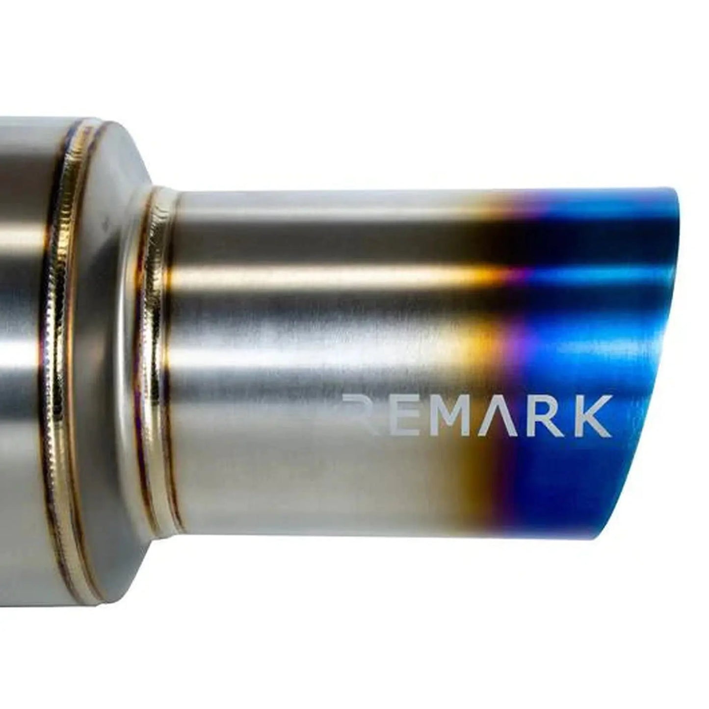 Remark R1-Spec Cat Back Exhaust Titanium Muffler Subaru WRX 2011-2014 / STI 2008-2014 Hatchback | RK-C1076S-02T